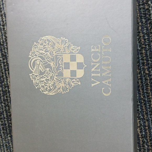 Vince Camuto Meren Woven Metallic Sandals In Gold 7.5M - Picture 8 of 8